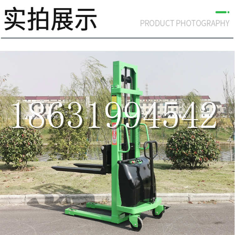 线西乡电动叉车堆高车液压铲车电瓶1吨2吨站驾步行式小型全自动叉车